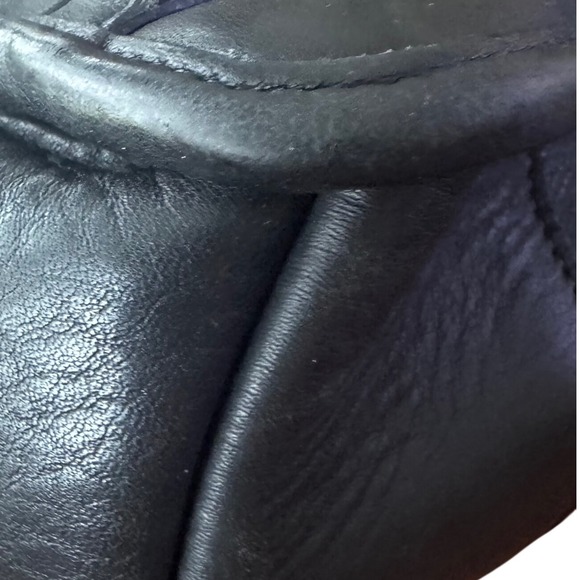 Coach Vintage Mini Backpack 9960 Black Glove Tanned Leather Brass Turnlock '96 - Picture 9 of 10